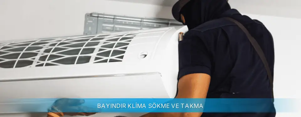 Bayındır İlçemi Midea Klima Sökme ve Takma